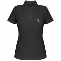 Женская футболка поло Sasuke and naruto fight - FATLINE Женская футболка поло Sasuke and naruto fight