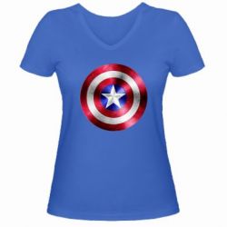 Женские футболки с V-образным вырезом - FATLINE