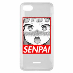 Чехол из раздела Авторские принты Senpai and girl anime для Xiaomi Redmi 6A - FATLINE Чехол из раздела Авторские принты Senpai and girl anime для Xiaomi Redmi 6A