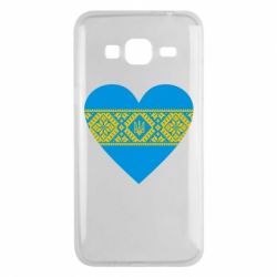 Чехол из раздела Вишиванки Серце України для Samsung J3 2016 - FATLINE Чехол из раздела Вишиванки Серце України для Samsung J3 2016