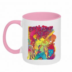 Кружка двухцветная 320ml Sex Drugs - FATLINE Кружка двухцветная 320ml Sex Drugs