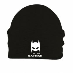Шапка на флисе I Am Her Batman - FATLINE Шапка на флисе I Am Her Batman