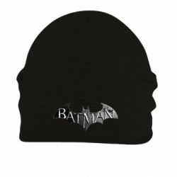 Шапка на флисе Batman: arkham city - FATLINE Шапка на флисе Batman: arkham city