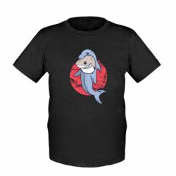 Дитяча футболка Shark or dolphin - FATLINE Дитяча футболка Shark or dolphin