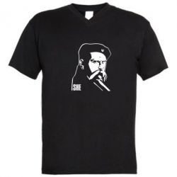 Чоловічі футболки з V-подібним вирізом