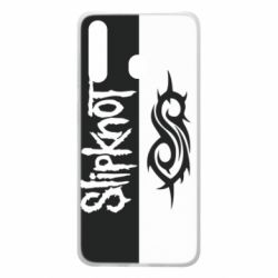 Чехол из раздела Авторские принты Slipknot black and white для Samsung A60 - FATLINE Чехол из раздела Авторские принты Slipknot black and white для Samsung A60