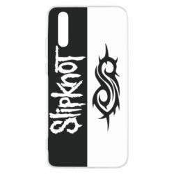 Чехол из раздела Авторские принты Slipknot black and white для Huawei P20 - FATLINE Чехол из раздела Авторские принты Slipknot black and white для Huawei P20