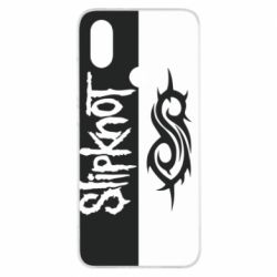 Чехол из раздела ROCK Slipknot black and white для Xiaomi Mi A2 - FATLINE Чехол из раздела ROCK Slipknot black and white для Xiaomi Mi A2