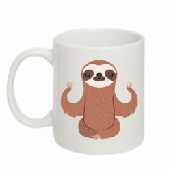 Кружка 320ml Sloth Yogi - FATLINE Кружка 320ml Sloth Yogi