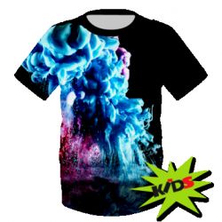 Детская 3D футболка Smoke