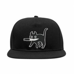 Снепбек Cat with a knife - FATLINE Снепбек Cat with a knife
