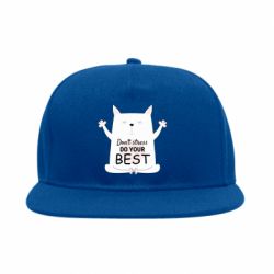 Снепбек Don't Stress Be Youself - FATLINE Снепбек Don't Stress Be Youself