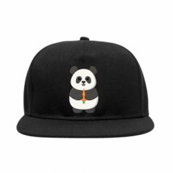 Снепбек Мила панда з морквинкою - FATLINE Снепбек Мила панда з морквинкою