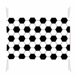 Флаг Soccer ball texture