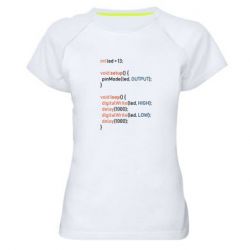 Женские спортивные футболки