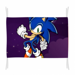 Прапор Sonic in space - FATLINE Прапор Sonic in space
