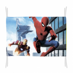 Флаг Spiderman and Ironman