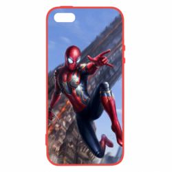 Чехол из раздела masha Spiderman in flight для Apple iPhone 5