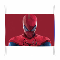 Флаг Spiderman low poly - FATLINE Флаг Spiderman low poly