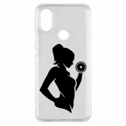 Чохол з розділу Bodybuilding&Powerlifting Sports Girl для Xiaomi Mi A2 - FATLINE Чохол з розділу Bodybuilding&Powerlifting Sports Girl для Xiaomi Mi A2