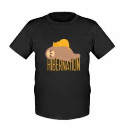 Дитяча футболка Спячка - FATLINE Дитяча футболка Спячка