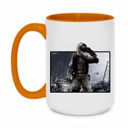 Кружки двухцветные 420ml