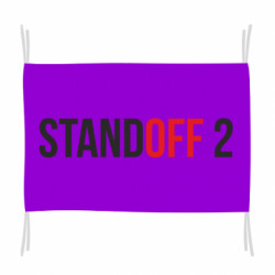 Флаг Standoff 2 logo - FATLINE Флаг Standoff 2 logo