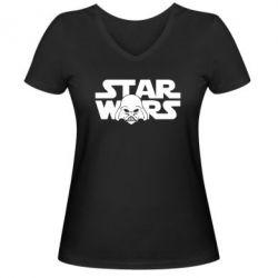 Жіночі футболки з V-подібним вирізом