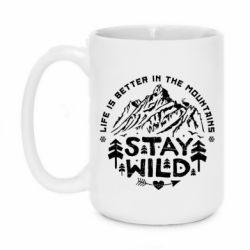 Кружка 420ml Stay Wild - FATLINE Кружка 420ml Stay Wild