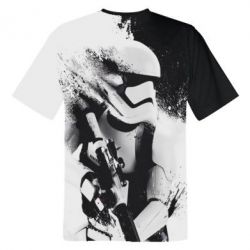 Мужская 3D футболка Stormtrooper - FATLINE Мужская 3D футболка Stormtrooper