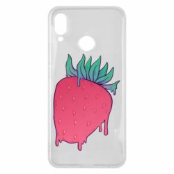 Чехол из раздела Steady Tiger Strawberry art для Huawei P Smart Plus 2018 - FATLINE Чехол из раздела Steady Tiger Strawberry art для Huawei P Smart Plus 2018