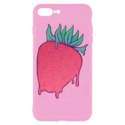 Чехол из раздела Steady Tiger Strawberry art для Apple iPhone 8 Plus - FATLINE Чехол из раздела Steady Tiger Strawberry art для Apple iPhone 8 Plus