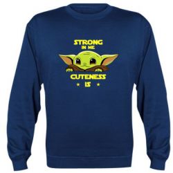 Свитшот унисекс Strong in me - FATLINE Свитшот унисекс Strong in me