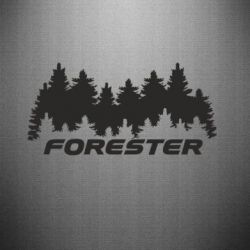 Наклейка Subaru Forester - FATLINE Наклейка Subaru Forester