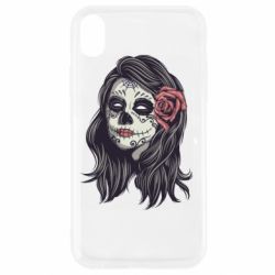 Чохол з розділу Дівчатам Sugar girl with a rose для Apple iPhone XR - FATLINE Чохол з розділу Дівчатам Sugar girl with a rose для Apple iPhone XR