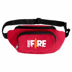 Сумка-бананка Free Fire vertical logo - FATLINE Сумка-бананка Free Fire vertical logo