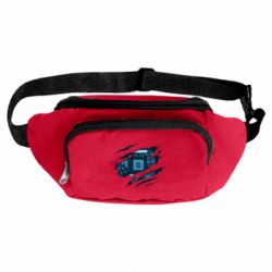 Сумка-бананка Motherboard through the T-Shirt - FATLINE Сумка-бананка Motherboard through the T-Shirt