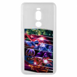 Чохол з розділу Месники Super power avengers для Meizu Note 8 - FATLINE Чохол з розділу Месники Super power avengers для Meizu Note 8