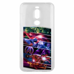 Чехол из раздела Мстители Super power avengers для Meizu X8 - FATLINE Чехол из раздела Мстители Super power avengers для Meizu X8