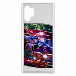 Чехол из раздела Мстители Super power avengers для Samsung Note 10 Plus - FATLINE Чехол из раздела Мстители Super power avengers для Samsung Note 10 Plus