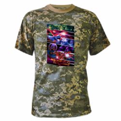 Футболки камуфляжные
