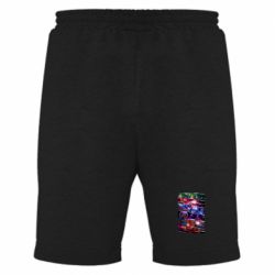 Мужские шорты Super power avengers - FATLINE Мужские шорты Super power avengers