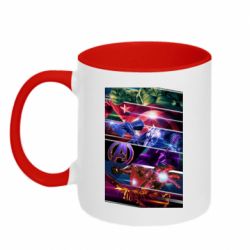 Кружки двухцветные 320ml - FATLINE