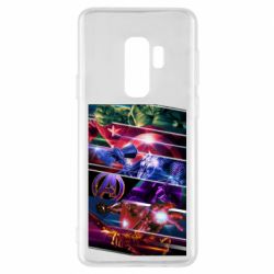 Чехол из раздела Мстители Super power avengers для Samsung S9+ - FATLINE Чехол из раздела Мстители Super power avengers для Samsung S9+