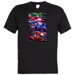 Мужские футболки с V-образным вырезом