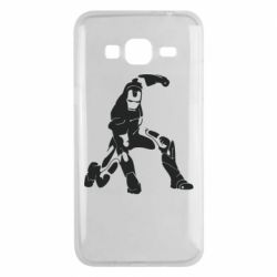 Чохол з розділу Залізна людина Superhero Iron Man для Samsung J3 2016 - FATLINE Чохол з розділу Залізна людина Superhero Iron Man для Samsung J3 2016