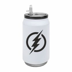 Термобанка 350ml Superhero logo - FATLINE Термобанка 350ml Superhero logo