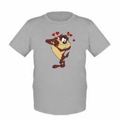 Детская футболка Taz in love - FATLINE Детская футболка Taz in love