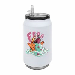 Термобанка 350ml Funny little frog - FATLINE Термобанка 350ml Funny little frog