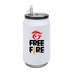 Термобанка 350ml Garena and Free Fire logo